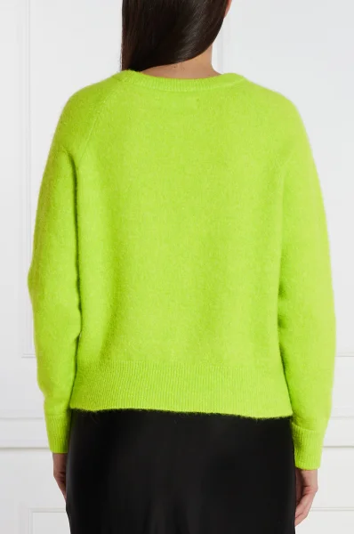 Volneni pulover | Regular Fit Samsøe Samsøe 	barva limete	