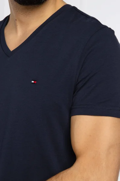 majica core | slim fit | stretch Tommy Hilfiger 	temno modra	