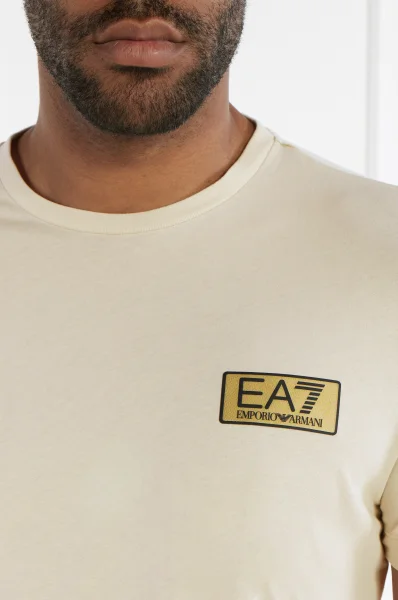 Majica | Regular Fit EA7 	bež	
