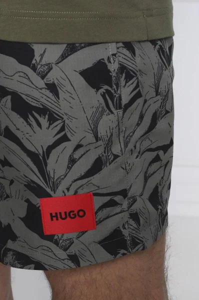 Kopalne hlače ALOHA | Regular Fit Hugo Bodywear 	zelena	