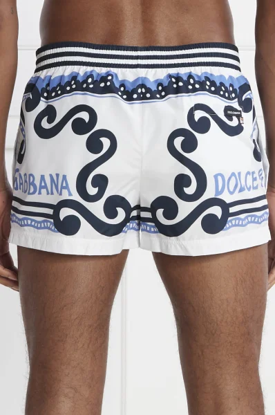 Kopalne hlače | Longline Fit Dolce & Gabbana 	modra	