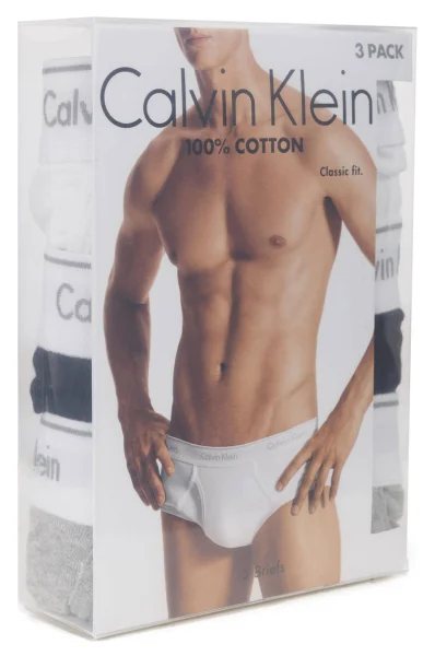 spodnjice 3-pack Calvin Klein Underwear 	siva	