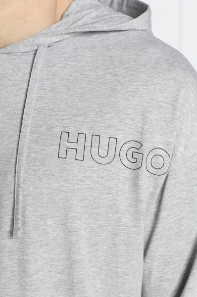 Longsleeve Unite LS- Hood | Regular Fit Hugo Bodywear 	siva	