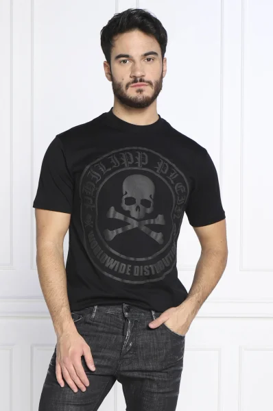 Majica | Regular Fit Philipp Plein 	črna	