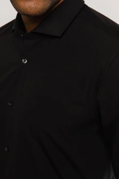 majica erriko | extra slim fit HUGO 	črna	