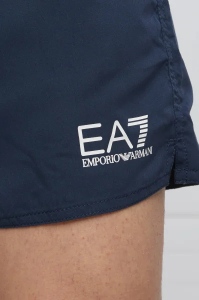Kopalne hlače | Regular Fit EA7 	temno modra	