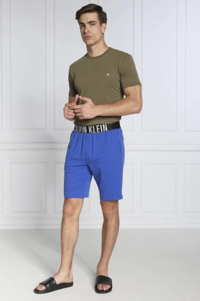 Kratke hlače | Relaxed fit Calvin Klein Underwear 	modra	