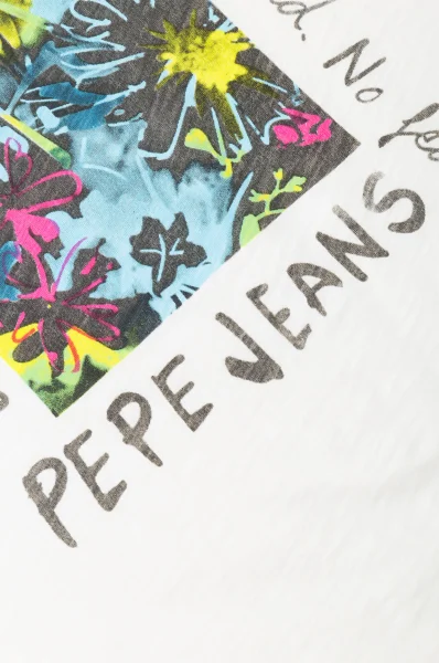majica mabel | regular fit Pepe Jeans London 	smetanasta	
