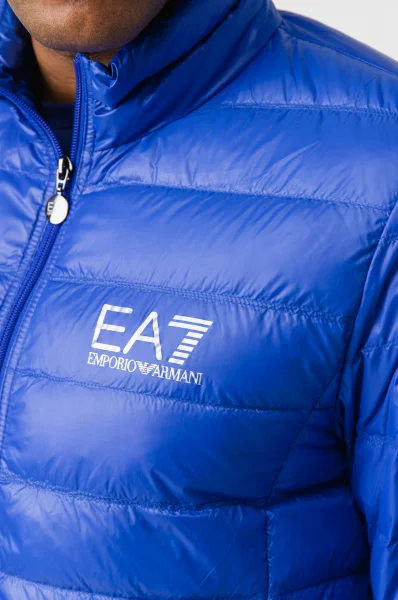 puhasta jakna | regular fit EA7 	modra	
