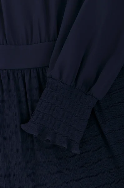 oblekica + kombineža kurina-1 HUGO 	temno modra	
