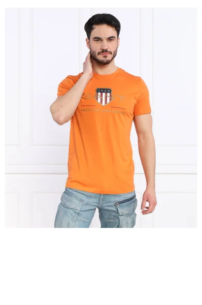 Majica | Regular Fit Gant 	oranžna	