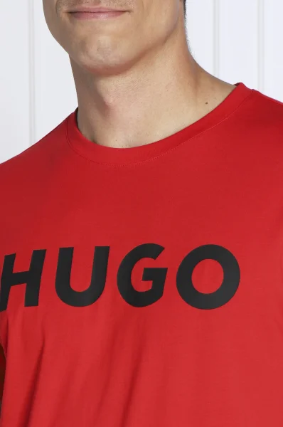 Majica Dulivio | Regular Fit HUGO 	rdeča	