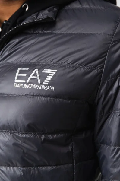Puhasta jakna | Regular Fit puhasta EA7 	grafitna barva	