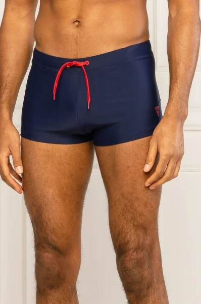 kopalke | slim fit Guess Underwear 	temno modra	