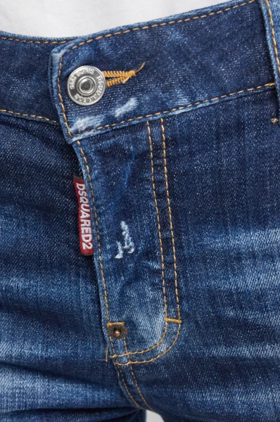 Kratke hlače Spray | Regular Fit | denim Dsquared2 	modra	