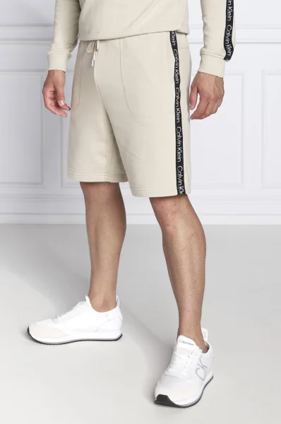 Kratke hlače | Regular Fit Calvin Klein Performance 	bež	