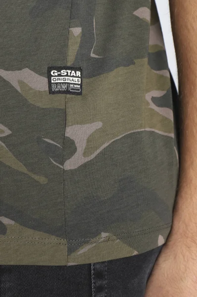 Majica | Regular Fit G- Star Raw 	zelena	