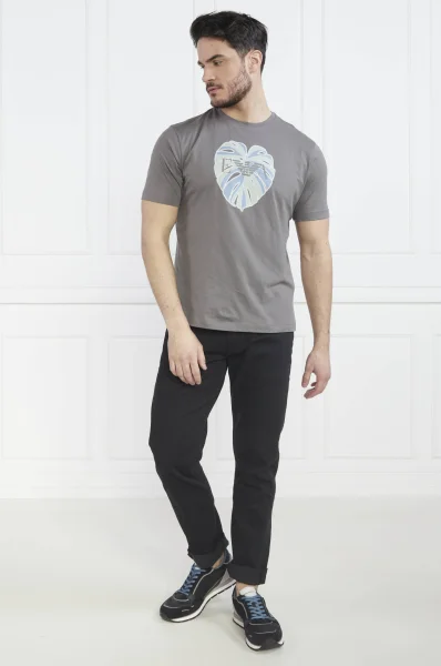 Majica | Regular Fit Emporio Armani 	siva	