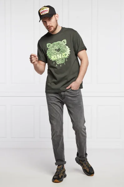 Majica | Loose fit Kenzo 	zelena	