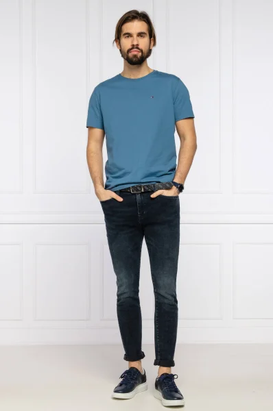 t-shirt tjm essential solid | regular fit Tommy Jeans 	grafitna barva	
