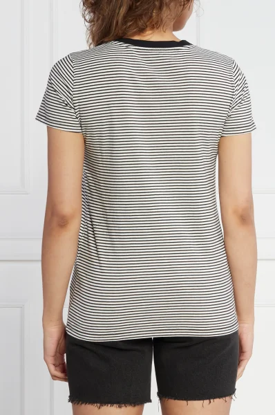 Majica PERFECT VNECK ANNALISE STRIPE | Regular Fit Levi's 	črna	