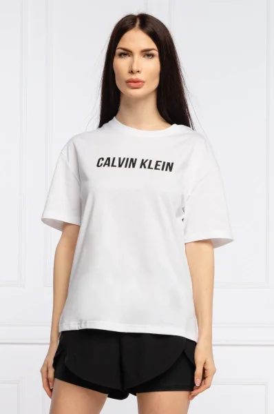 Majica | Relaxed fit Calvin Klein Performance 	bela	