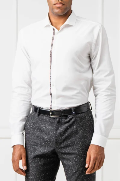 srajca erriko | extra slim fit HUGO 	bela	