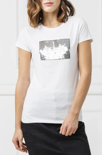 t-shirt | slim fit Armani Exchange 	bela	