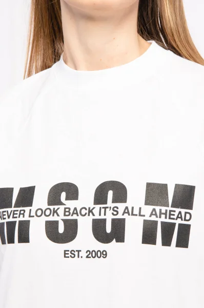 t-shirt | oversize fit MSGM 	bela	