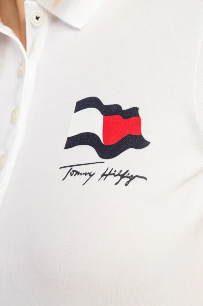 Polo MOTION FLAG | Slim Fit Tommy Hilfiger 	bela	