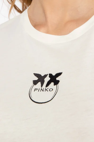Majica BUSSOLOTTO | Regular Fit Pinko 	bela	