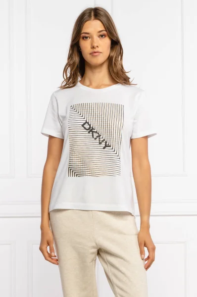 Majica | Regular Fit DKNY 	bela	