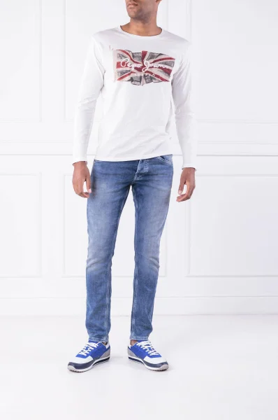 longsleeve | regular fit Pepe Jeans London 	bela	