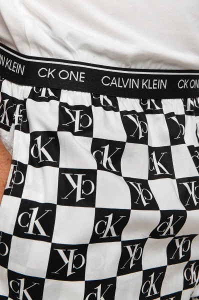 Pižama | Relaxed fit Calvin Klein Underwear 	bela	