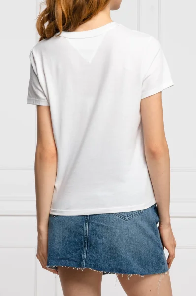 t-shirt tommy classics | regular fit Tommy Jeans 	bela	