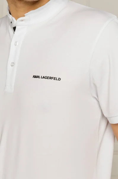 polo | regular fit Karl Lagerfeld 	bela	