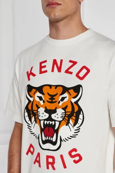 Majica KENZO LUCKY TIGER | Oversize fit Kenzo 	bela	