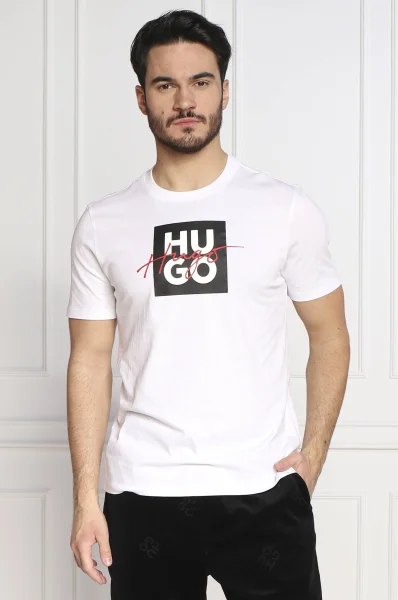 Majica Dalpaca | Regular Fit HUGO 	bela	