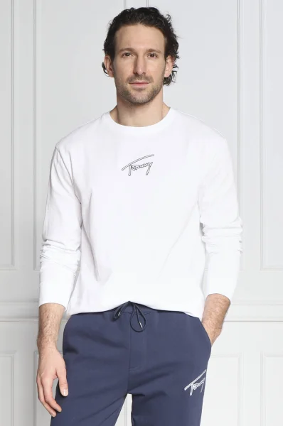 Longsleeve SIGNATURE | Relaxed fit Tommy Jeans 	bela	