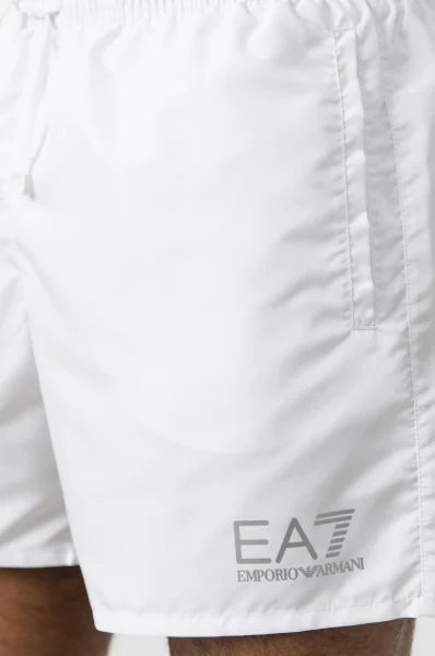 Kopalne hlače | Regular Fit EA7 	bela	