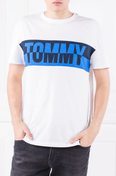 t-shirt tjm split graphic | relaxed fit Tommy Jeans 	bela	
