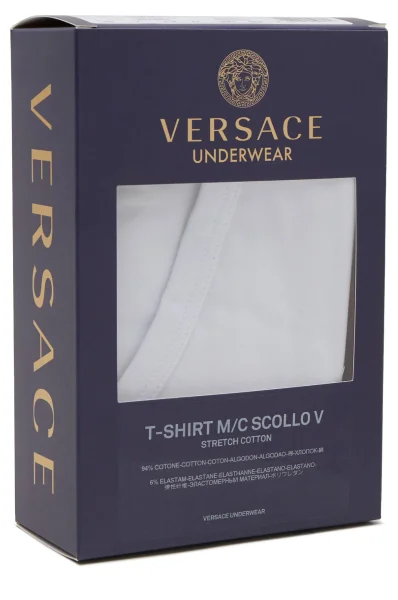 Majica | Regular Fit | stretch Versace 	bela	