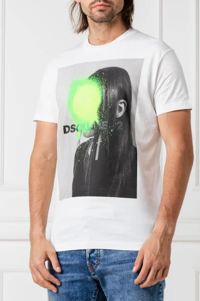 t-shirt | cool fit Dsquared2 	bela	