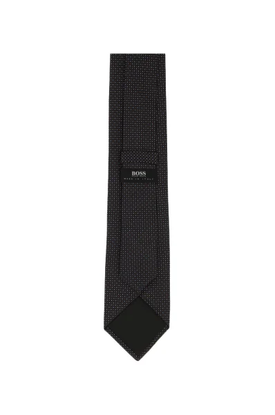 svilasto kravata BOSS BLACK 	temno modra	