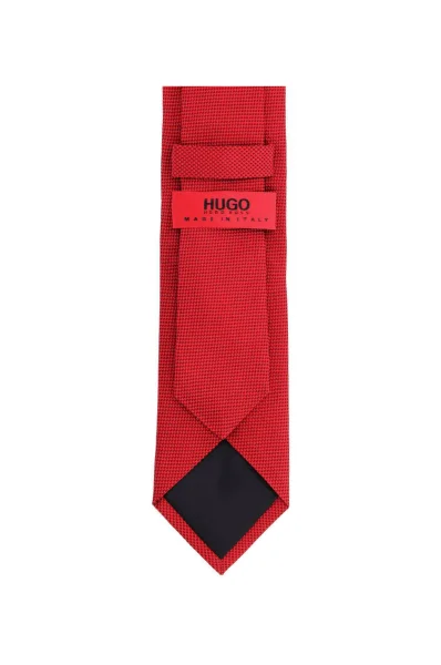 svilasto kravata HUGO 	rdeča	