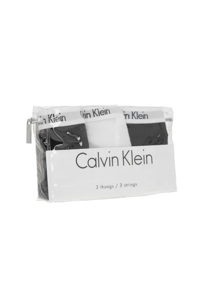 Tangice 3-pack Calvin Klein Underwear 	črna	