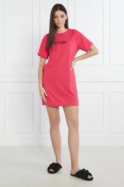 Koszula nocna | Regular Fit Calvin Klein Underwear 	roza	