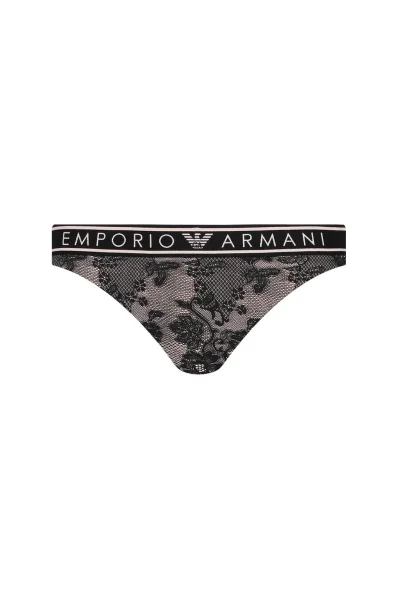 Spodnje hlačke 2-pack Emporio Armani 	črna	