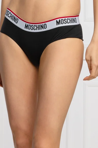 spodnje hlačke Moschino Underwear 	črna	