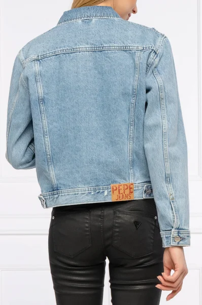 Jeans jakna ROSE | Regular Fit Pepe Jeans London 	svetlo modra barva	